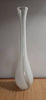 Murano Large Vase Art Glass Vintage