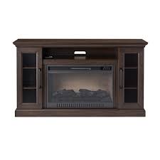 Ridley 66in Espresso Fireplace Console