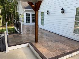 Covering Concrete Slab Installation