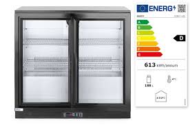 Back Bar Refrigerator With Double