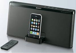 new iphone and ipod speaker dock by sony