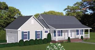 Garage Ranch House Plans Cottage