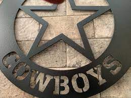 Custom Dallas Cowboys Metal Sign