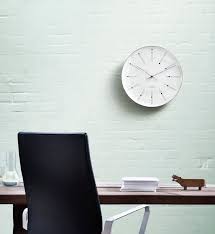 Arne Jacobsen Aj Bankers Wall Clock 29