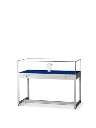 Table Display Case With Gas Springs For