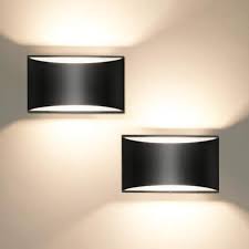 Light Black Modern Lantern Wall Sconce