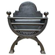 Fire Grate In Polished Cast Iron