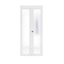 Mdf White Finished Closet Bi Fold Door