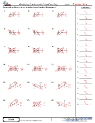Multiplying Fractions With Cross
