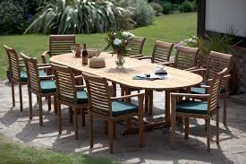 Antibes 10 Seater Outdoor Teak Garden