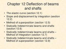 ppt chapter 12 deflection of beams