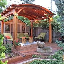 Backyard Pavilion Kits Custom Redwood