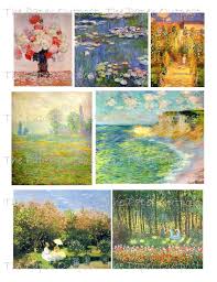 Monet S Paintings Digikit Digital