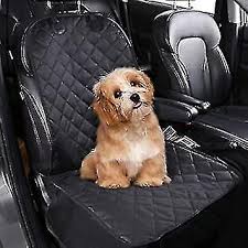 Dog Car Front Seat Cover Adjustable Pet