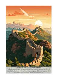 Great Wall Of China Digital Art Print