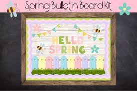 O Spring Bulletin Board Kit
