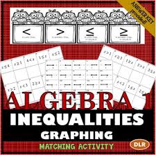 Graphing Inequalities Matching Activity