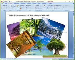 Photo Collage In Microsoft Word