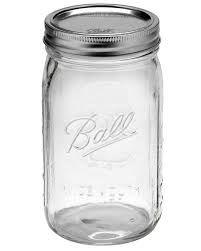 Wide Mouth Ball Mason Jar