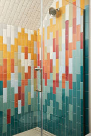 Bathroom Subway Tile Walls Design