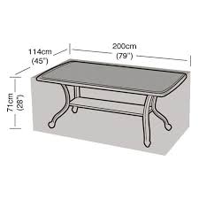 Seater Rectangular Table Cover