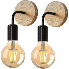 2pcs Indoor Wall Sconce Industrial