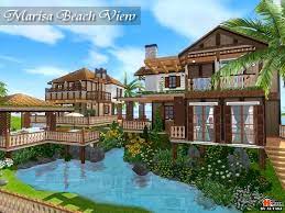 Beach House Plans Sims House Plans