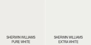 Sherwin Williams Pure White Color