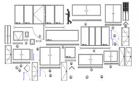 Elevation Drawing Windows Sliding Doors