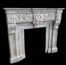 Italian Neoclassical Imperial Fireplace