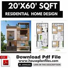 20x60 House Plan At 10 Sq Ft In