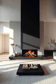 22 Bold Black Fireplace Design Ideas