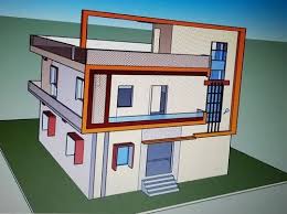 3d House Elevation Design At Rs 5