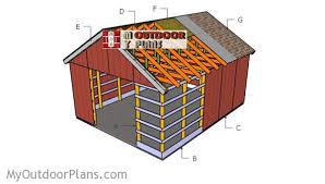 free pole barn plans myoutdoorplans