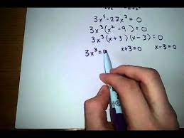 Solving Polynomials By Factoring