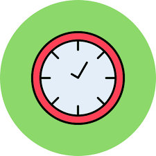 Wall Clock Generic Color Lineal Color Icon