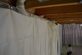 Basement Remodel Diy Curtain Rods
