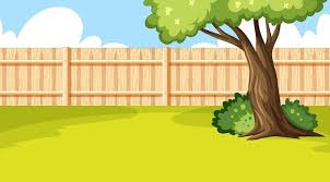 Free Vector Scene Of Backyard With A