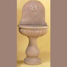 Tepula Wall Fountain Bowl Pedestal