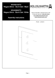 4664170 Bergen Oak Instruction Manual