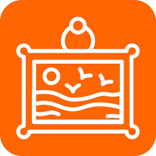 Vector Design Desert Landscape Icon