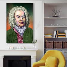 Johann Sebastian Bach Pop Art Icons