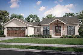 House Plan 80818 Ranch Style With