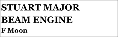 stuart major beam engine