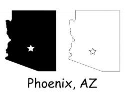 Phoenix Arizona Az State Capital City
