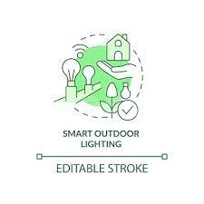 Smart Outdoor Lighting Green Concept