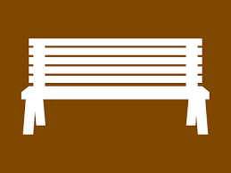 Free Vectors Flat Wooden Bench Icon