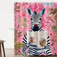 Zebra Shower Curtain