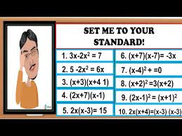 Grade 9 How To Write Quadratic Equation