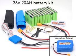 Example Of A 36v 20ah Maker Battery Kit